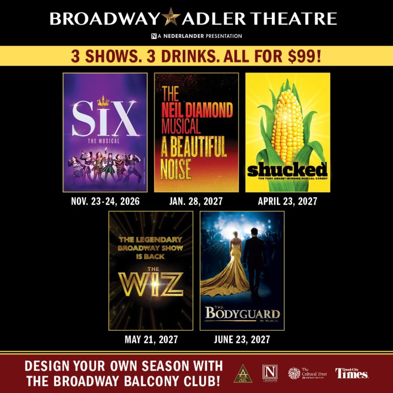 Introducing the 2026-2027 Broadway at the Adler Theatre Season
