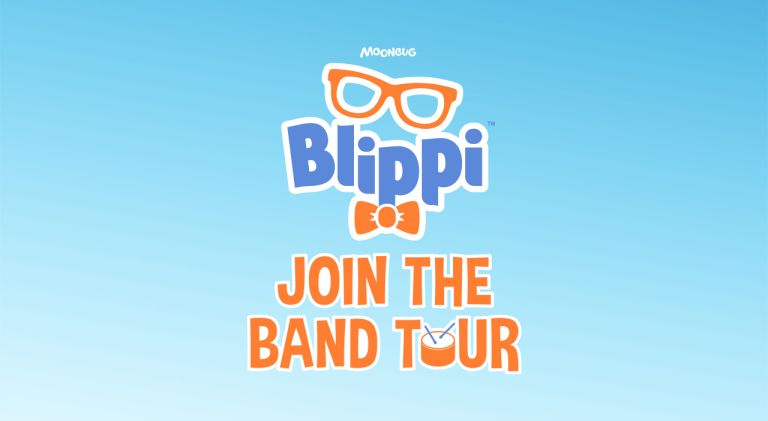 BLIPPI TO ROCK OUT IN AN ALL-NEW LIVE BAND SHOW WITH A SPECIAL STOP IN DAVENPORT, IA  teaser image