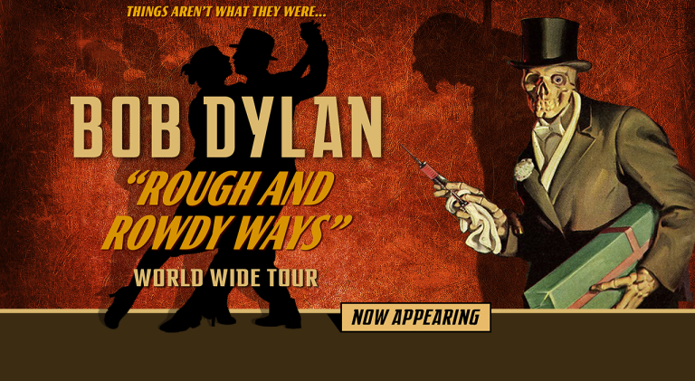 Bob Dylan “Rough and Rowdy Ways” World Wide Tour teaser image