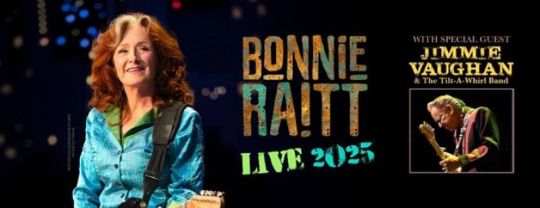 BONNIE RAITT CONTINUES HEADLINING TOUR WITH SPECIAL GUEST JIMMIE VAUGHAN & THE TILT-A-WHIRL BAND AT THE ADLER THEATRE teaser image