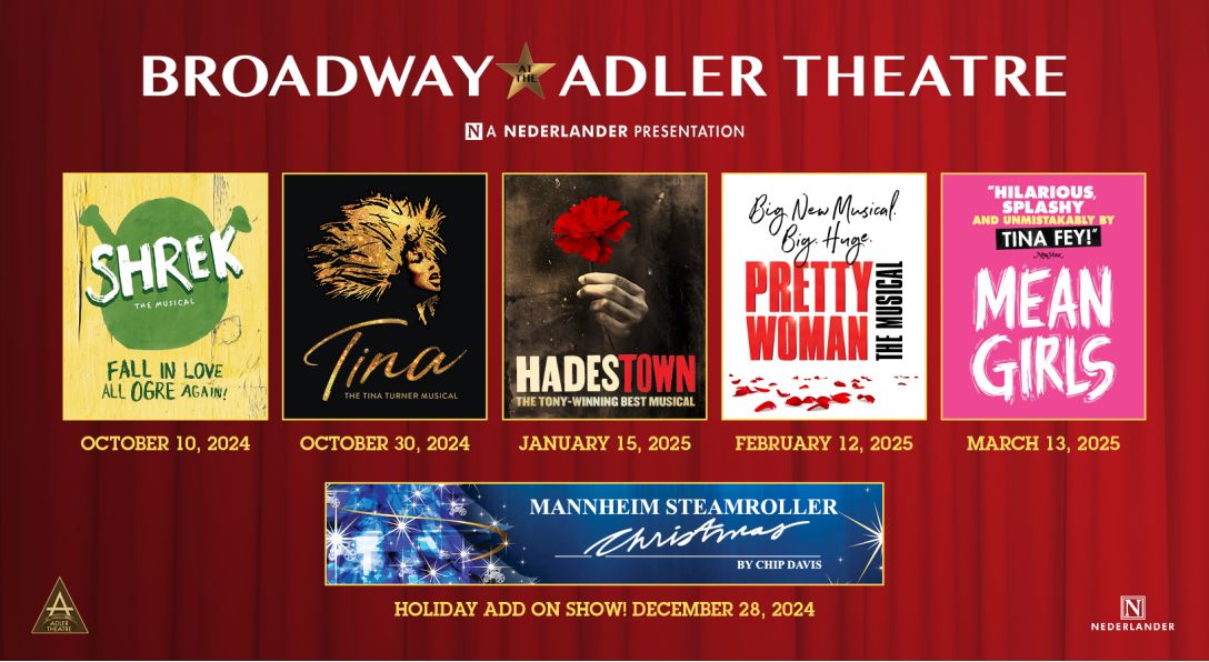 Broadway at the Adler Theatre 2024-2025