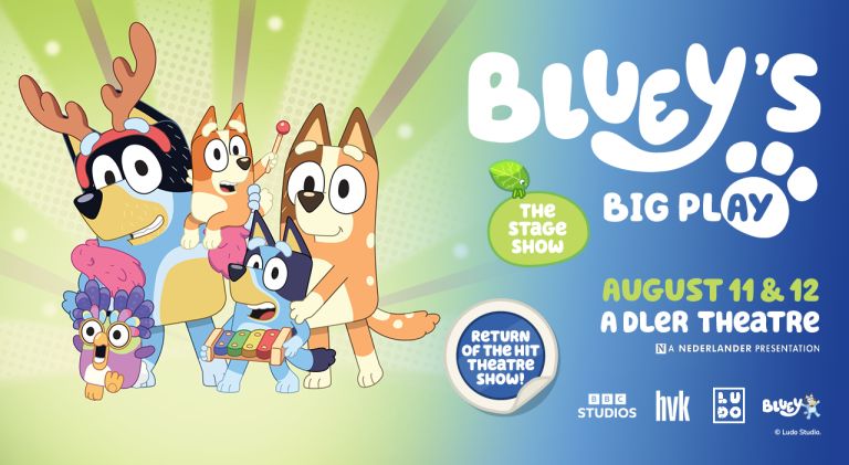 BLUEY’S BIG PLAY IS COMING TO DAVENPORT IN 2026! teaser image