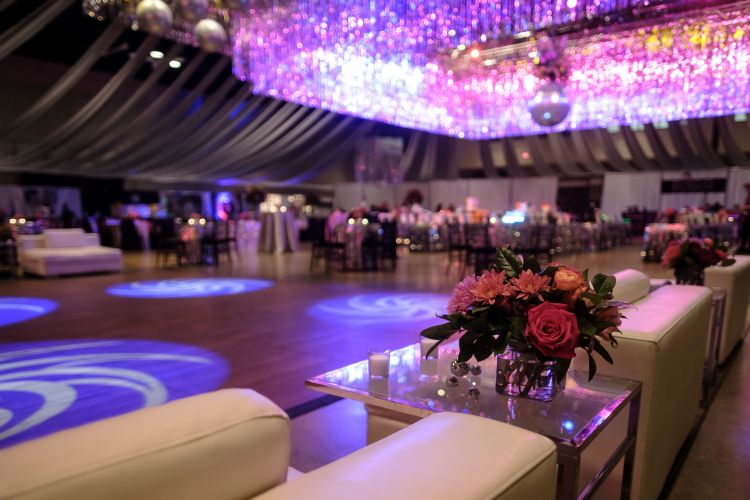Martini Shake Off dance floor with comfortable seating
