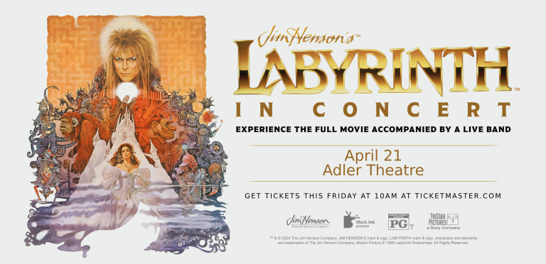 “JIM HENSON’S LABYRINTH: IN CONCERT” EXTENDS ITS NORTH AMERICAN TOUR TO VISIT THE ADLER THEATRE ON APRIL 21 teaser image