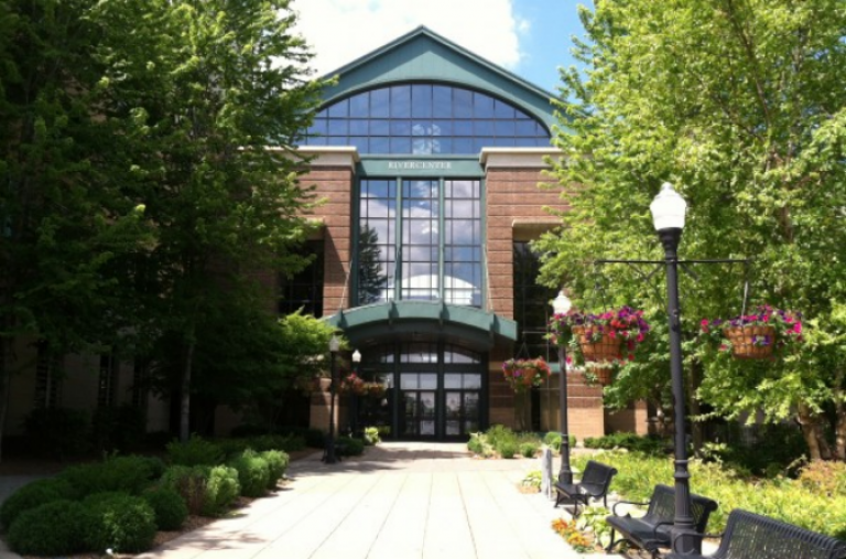 exterior picture of the RiverCenter