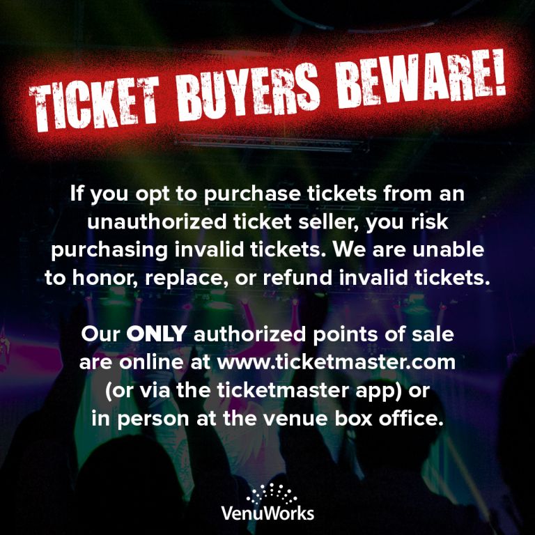 ADLER THEATRE CONTINUES TO WARNS CONSUMERS OF THIRD-PARTY TICKET BROKERS teaser image