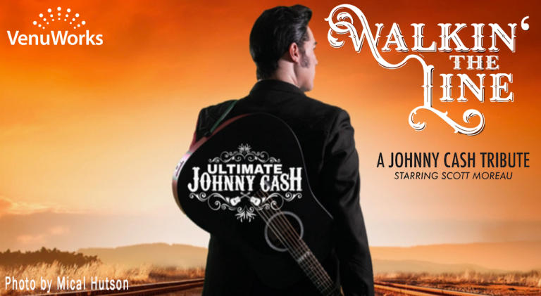 Walkin’ The Line: A Johnny Cash Tribute, Starring Scott Moreau, Coming to the Mississippi Hall at the RiverCenter  teaser image