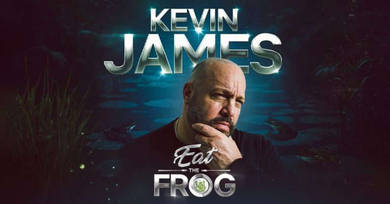KEVIN JAMES ANNOUNCES NEW  ‘EAT THE FROG’ TOUR  IS COMING TO THE ADLER THEATRE ON MAY 9 teaser image